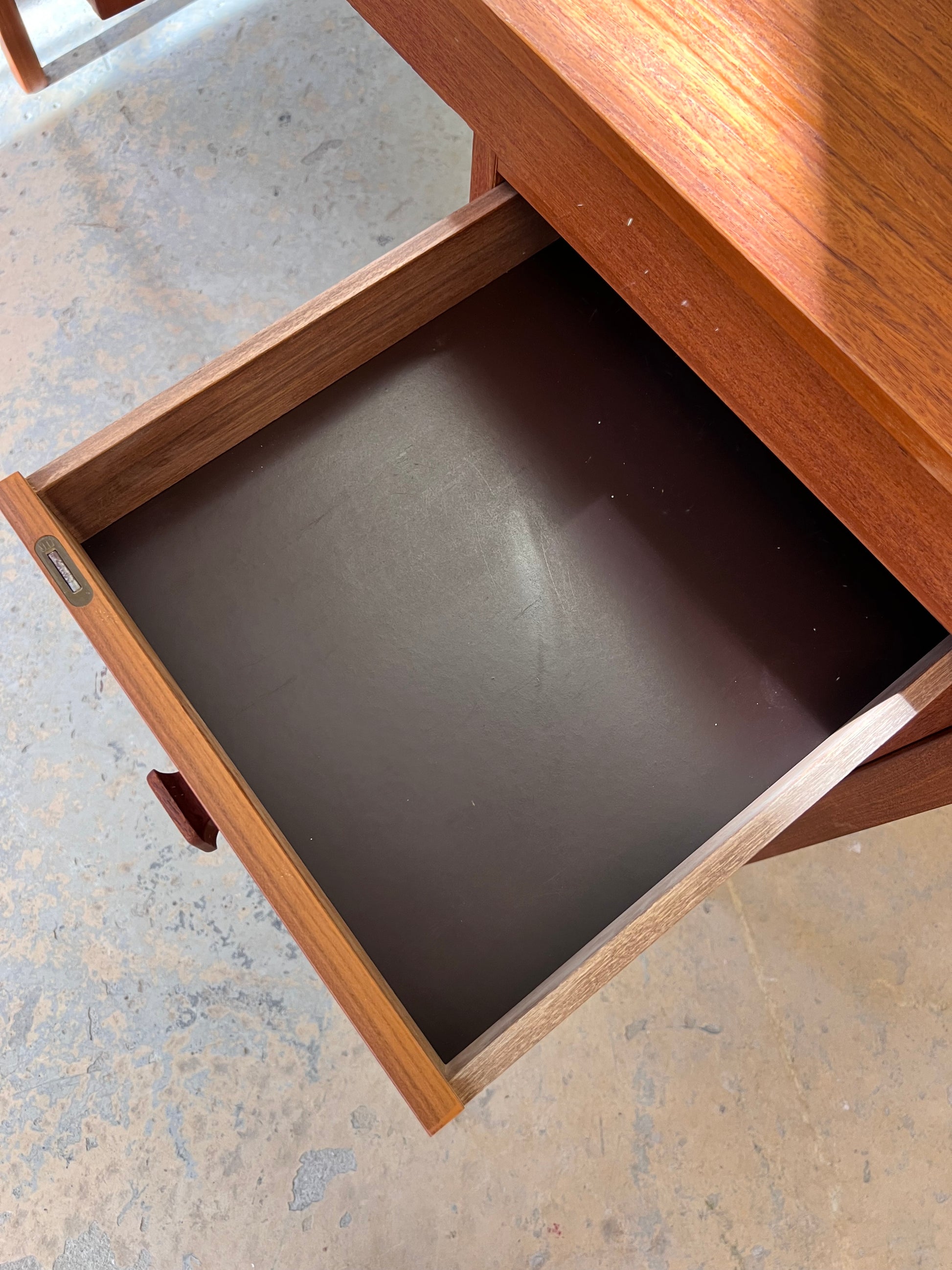 Schreibtisch Teak von Domino Møbler