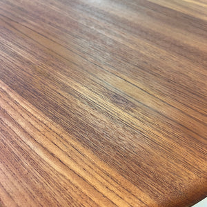Runder Couchtisch Teak von Niels Bach