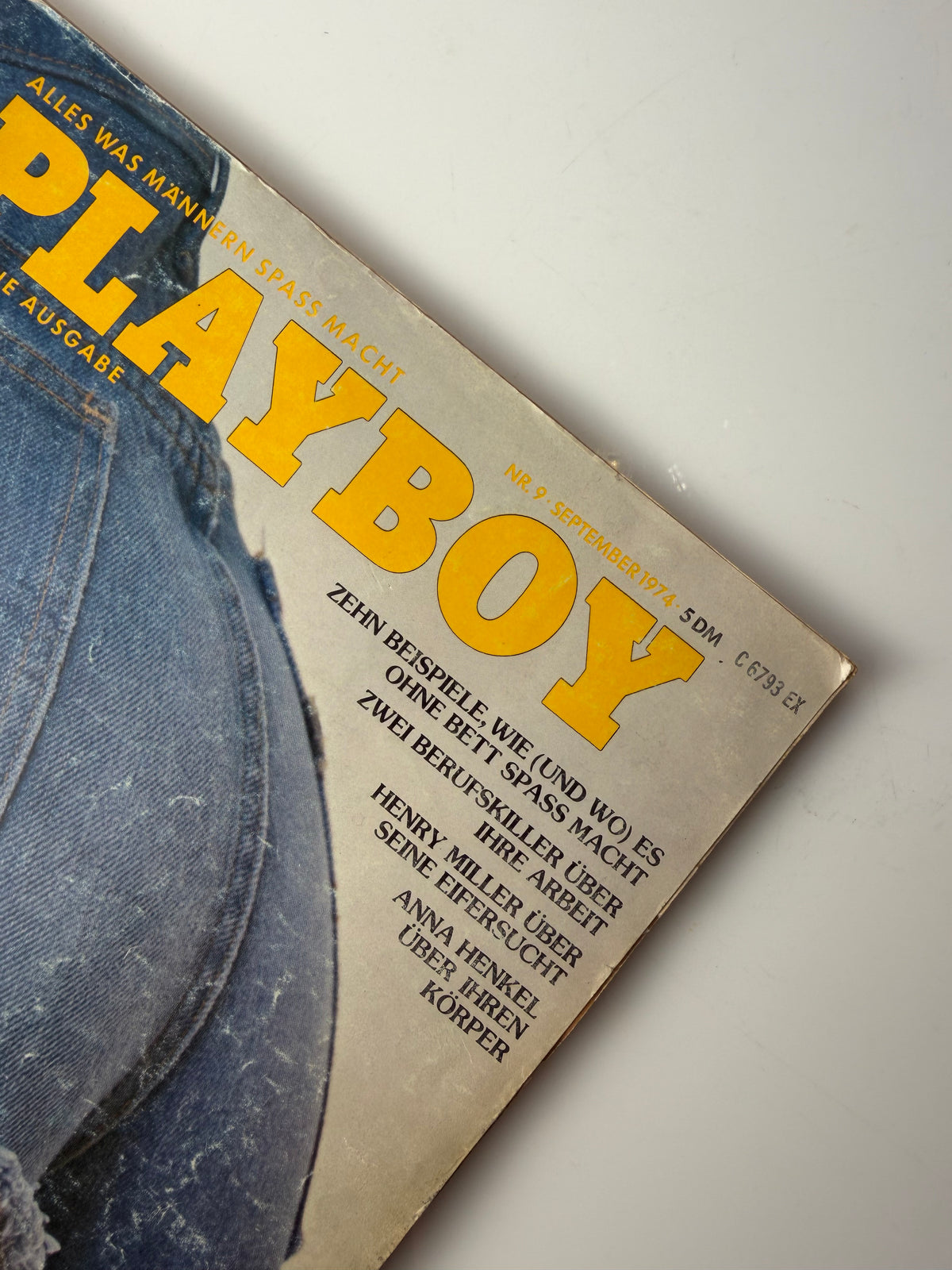 Playboy - Deutsche Ausgabe September 1974