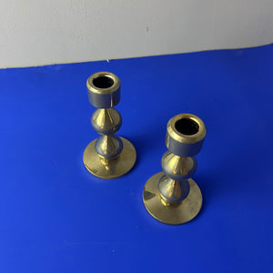 Kerzenständer vergoldet von Hugo Asmussen für Asmussen Design