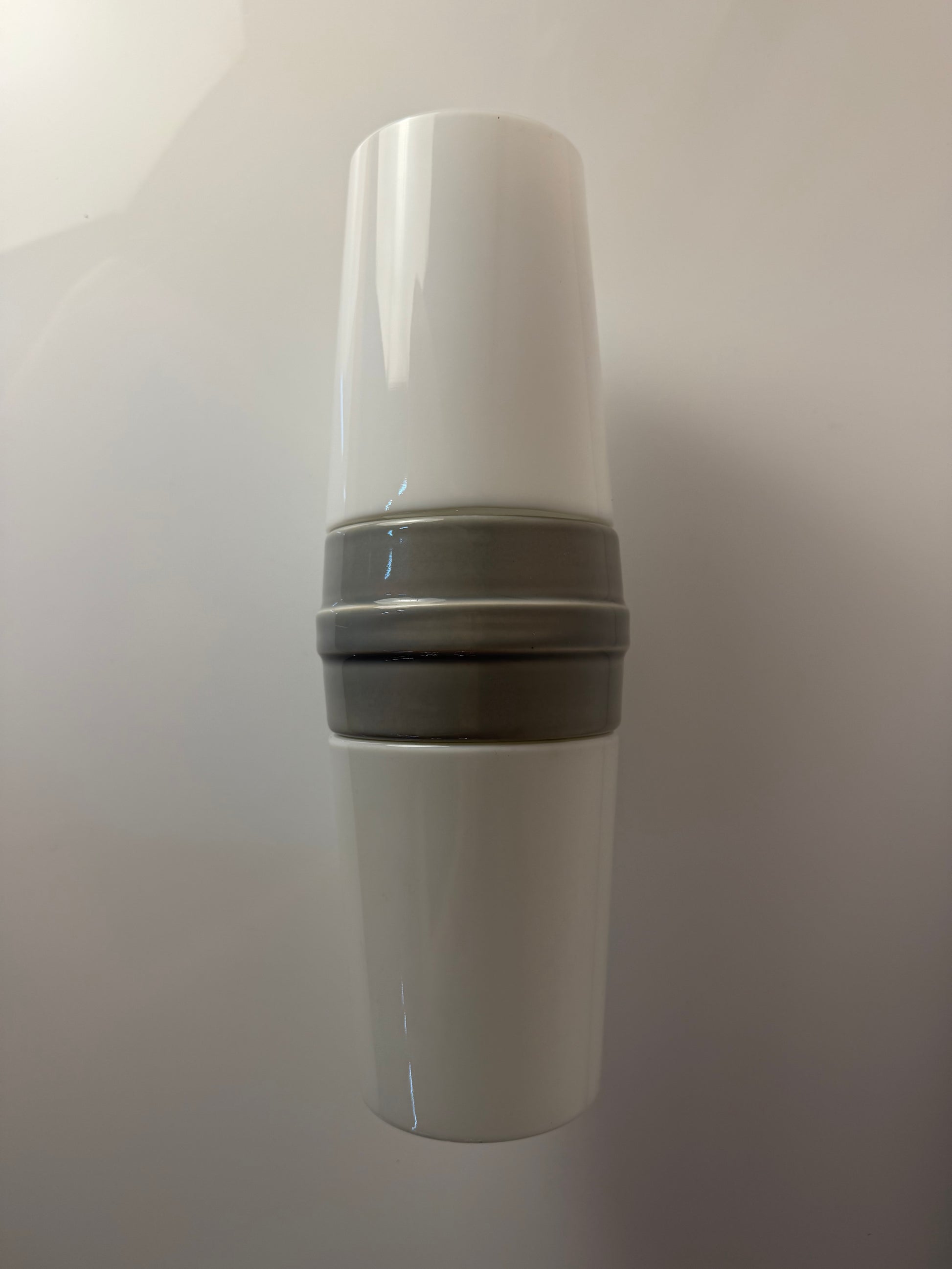 Wandlampe Modell 6065 grau von Sigvard Bernadotte für Ifö