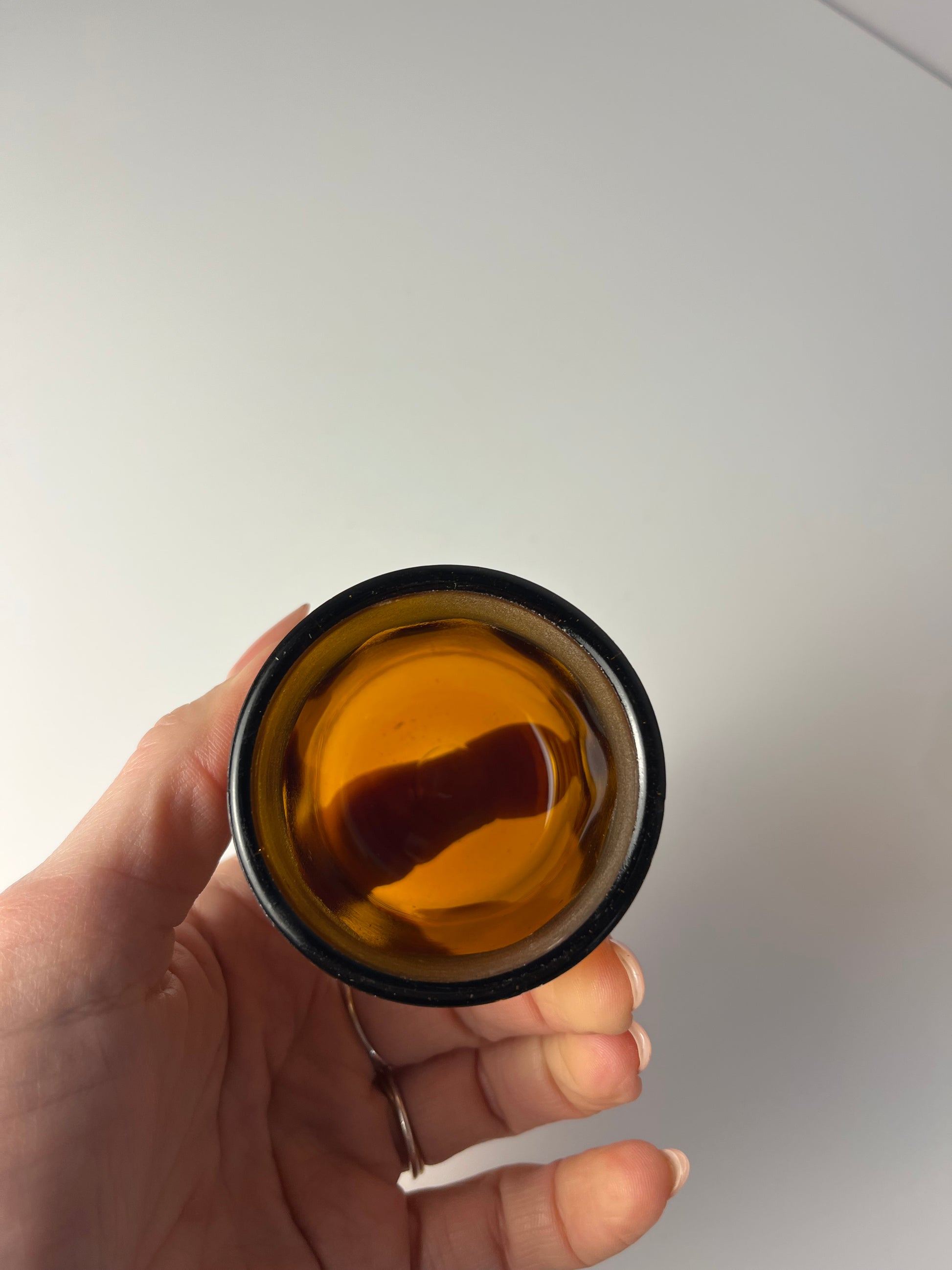 Apothekerglas Sol. Succ. Liquirit. braun