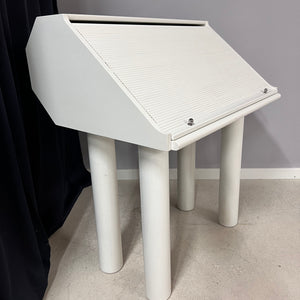 Sekretär weiß von Hans Eichenberger für Röthlisberger Kollektion