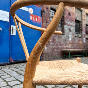 Wishbone Chair Modell CH24 Eiche geölt von Hans J. Wegner für Carl Hansen & Søn