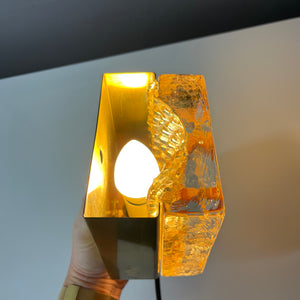 Set: 2x Wandlampe Kalmarlampet 17205 gold Messing Glas von Vitrika