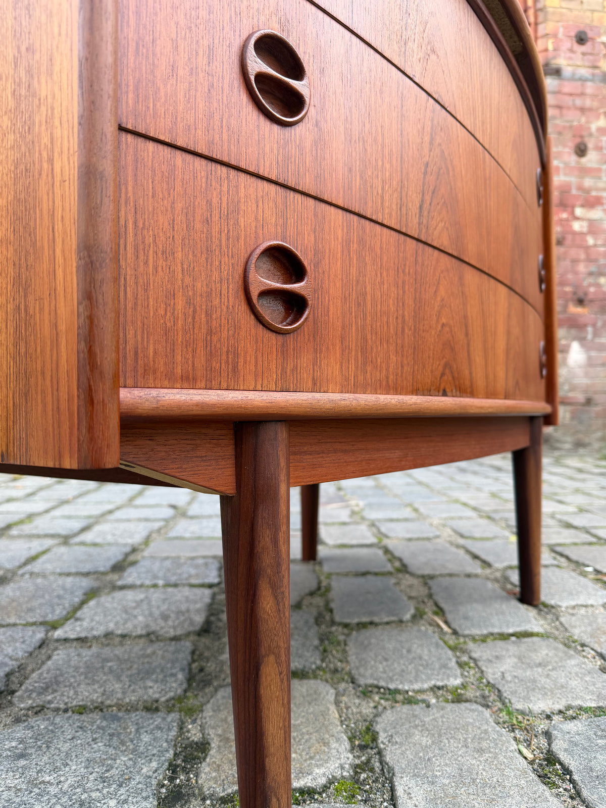Sekretär Teak von Gunnar Falsig für Holstebro Møbelfabrik
