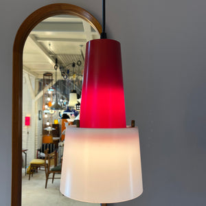 Küchenlampe rot weiß Kunststoff von Philips Holland