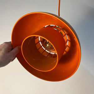 Hängelampen Minisol orange von K. Kewo für Nordisk Solar