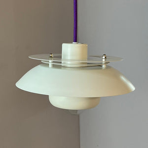 Lamellenlampe weiß aus Dänemark