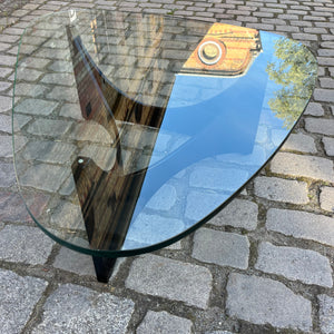 Couchtisch schwarz Glas