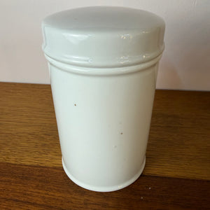 Apothekerdose Ungt. Ichthyolo 10% weiß Porzellan - 500 ml
