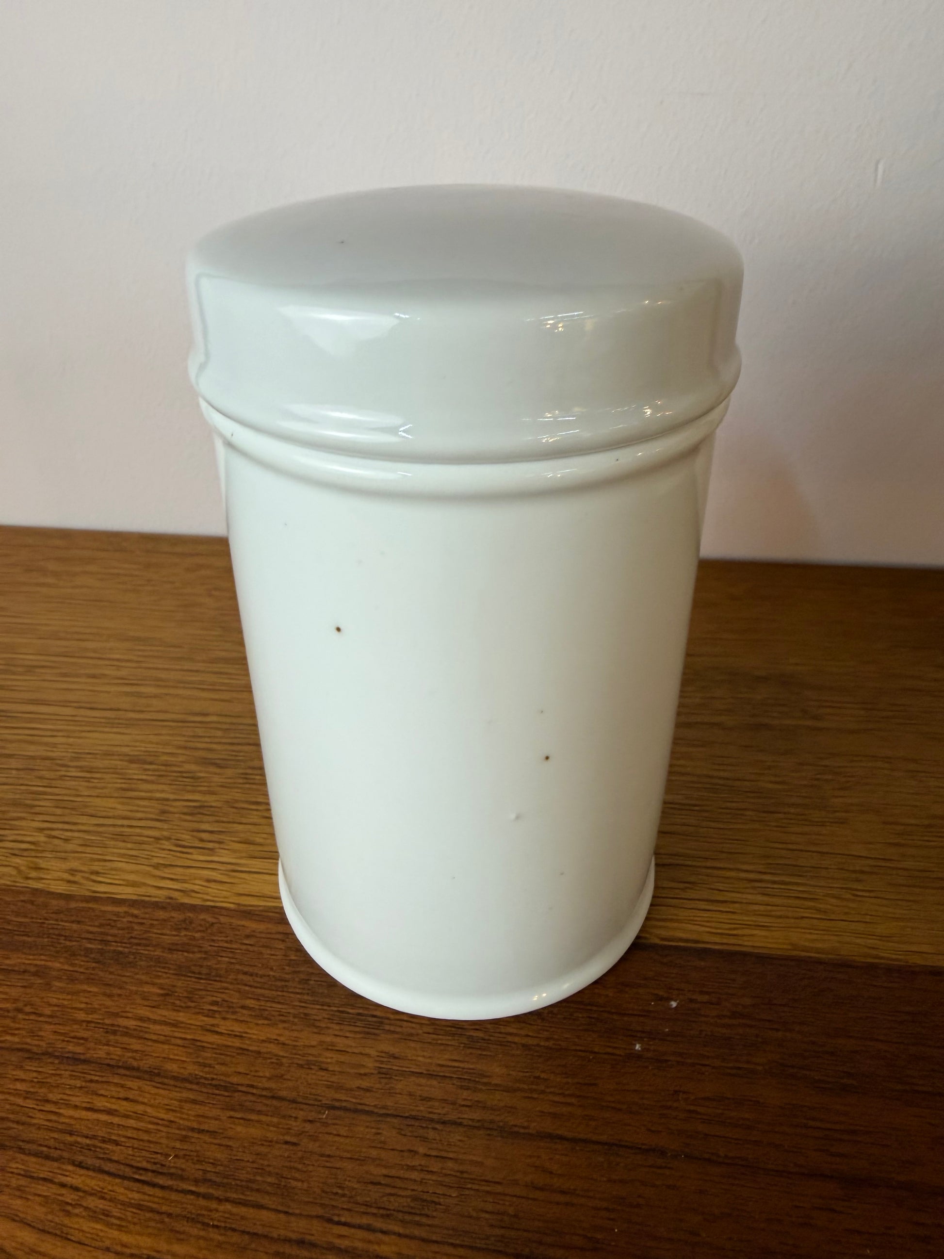 Apothekerdose Ungt. Ichthyolo 10% weiß Porzellan - 500 ml