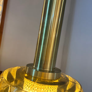 Hängelampe gold Glas von Vitrika