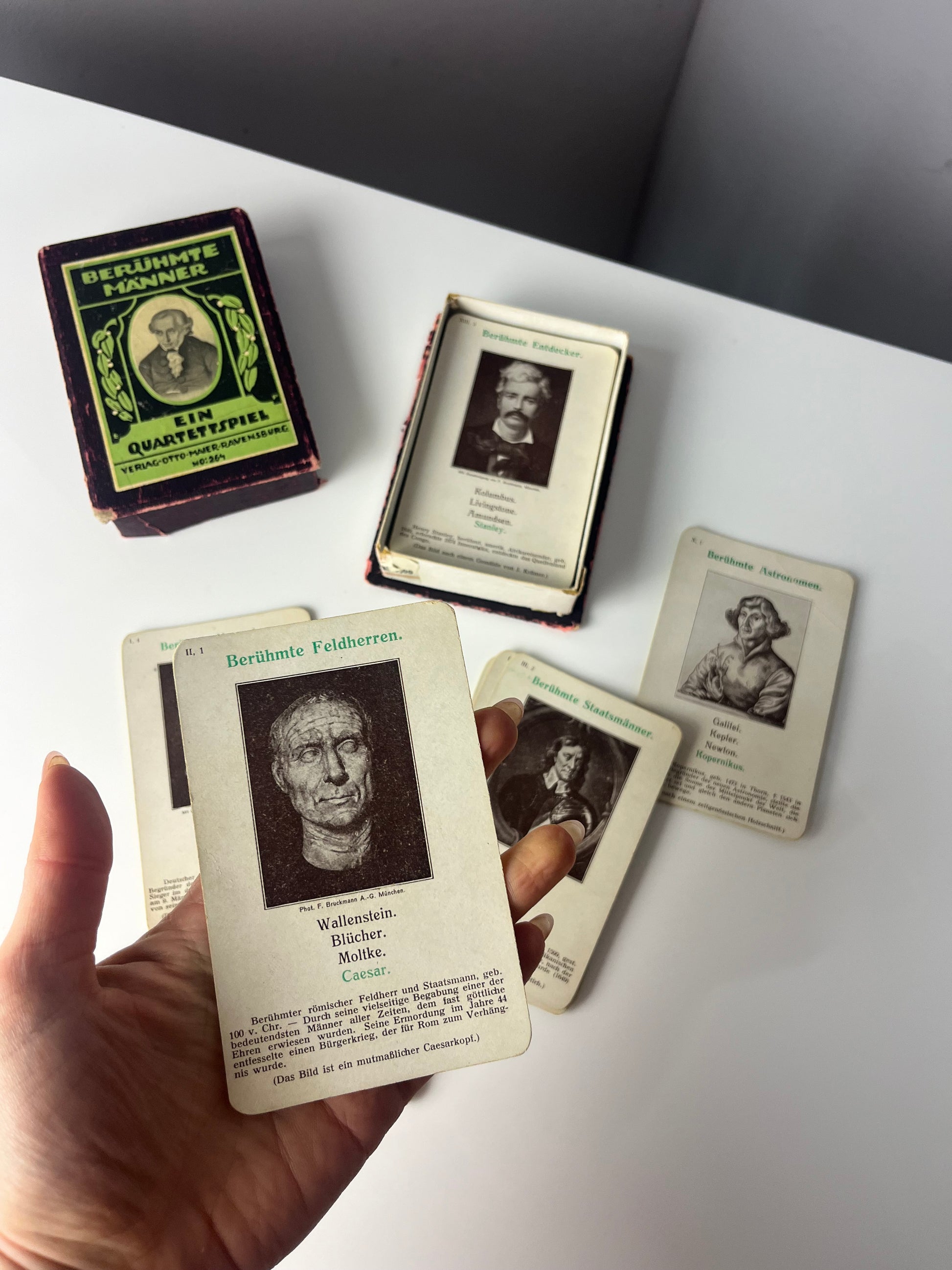 Quartettspiel Berühmte Männer