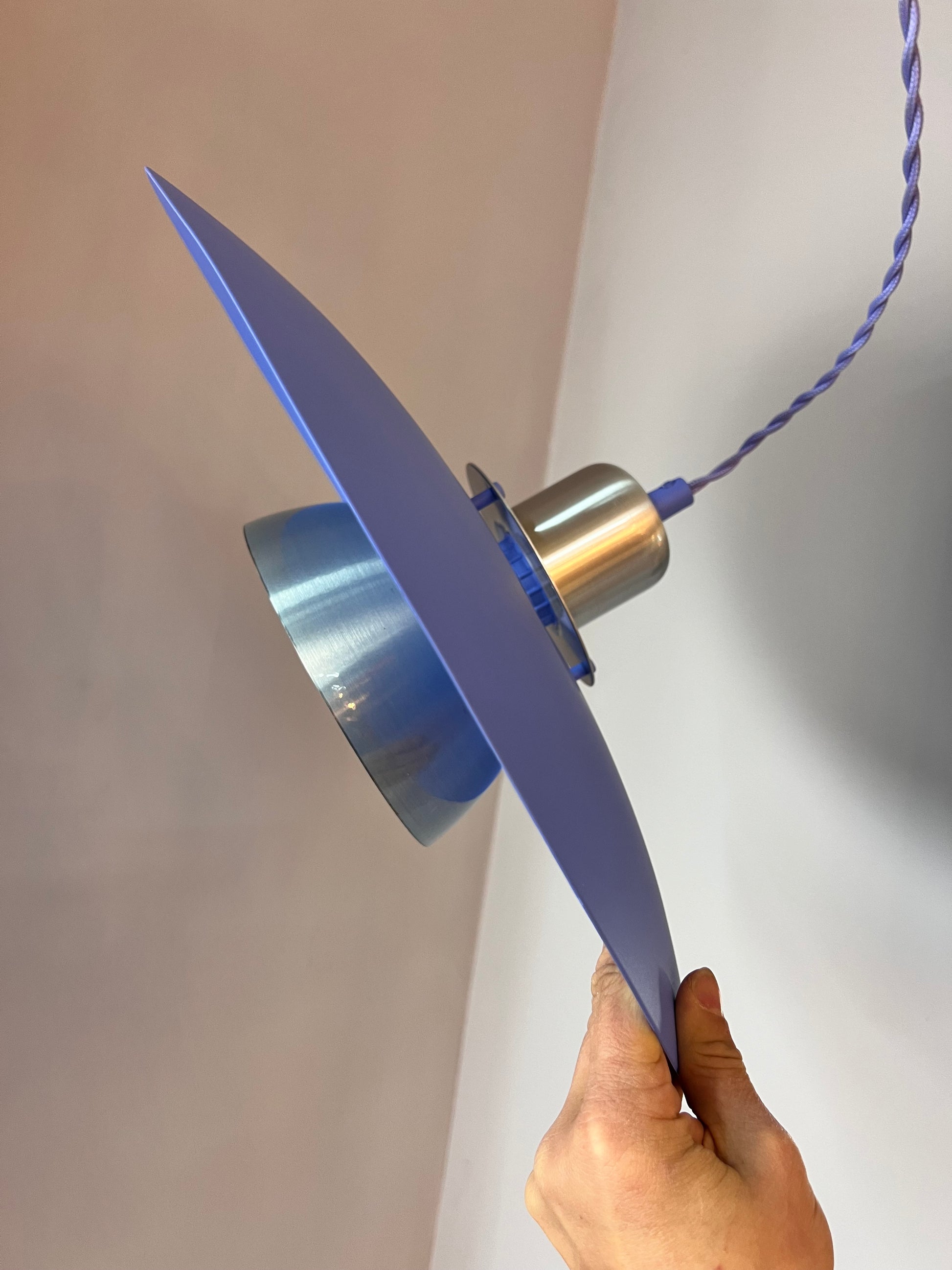 Lamellenlampe neu lackiert Dänemark