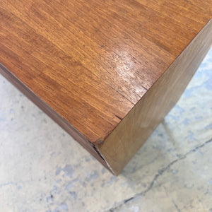 Sideboard Regal Nussbaum mit neuen Chromfüßen