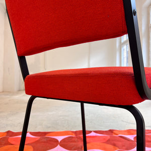 Polsterstuhl orange/rot von Sedus