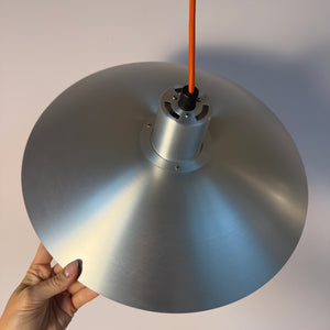 Lamellenlampe PH4/3 silber gebürstet von Poul Henningsen für Louis Poulsen