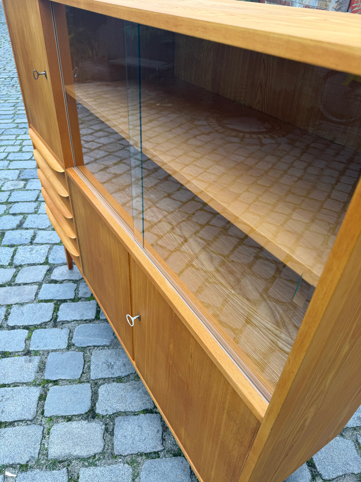 Highboard Typ 602/G Esche von Franz Ehrlich für Hellerau