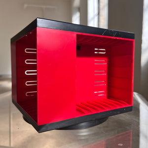 Kassettenhalter rot schwarz