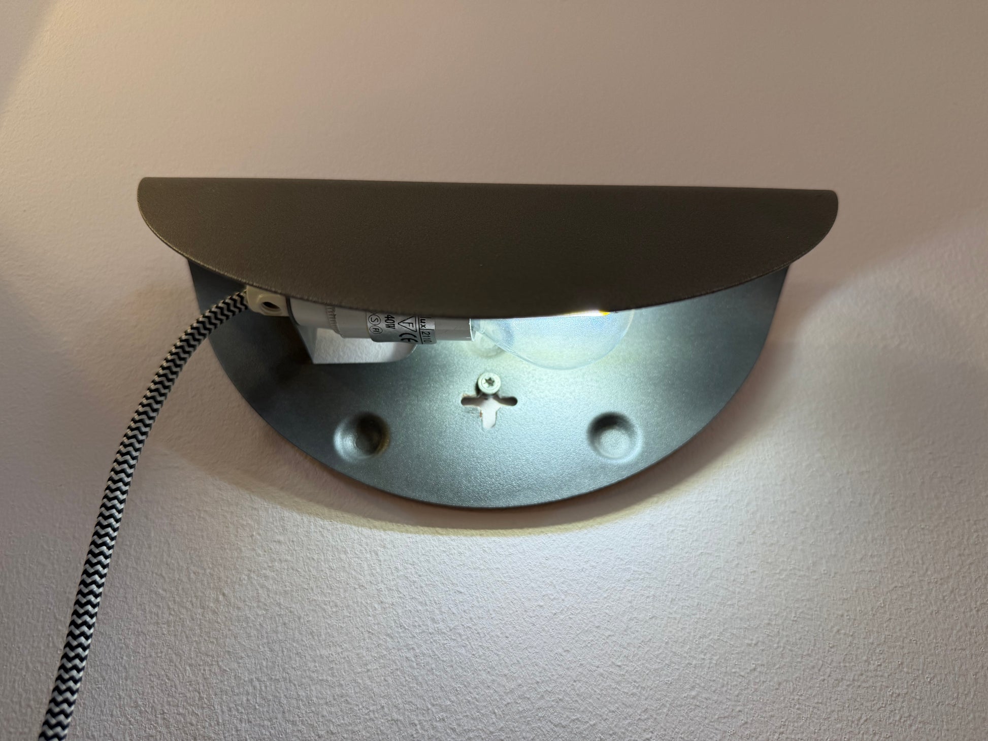 Nordlux Wandlampe grau Taco