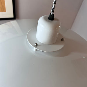 Lamellenlampe weiß Hochglanz