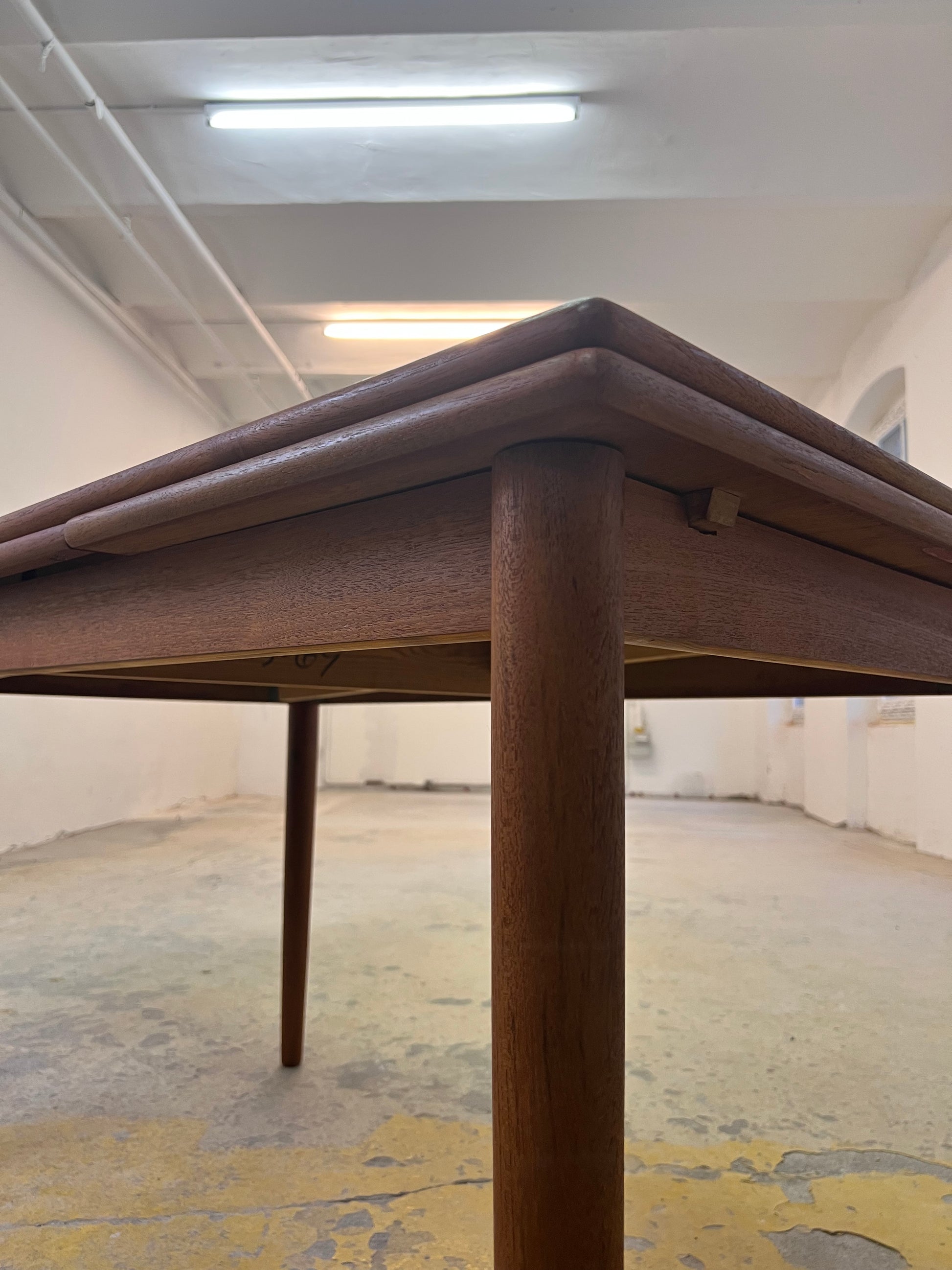 Ausziehbarer Esstisch Teak von Rogenstrup Møbelfabrik