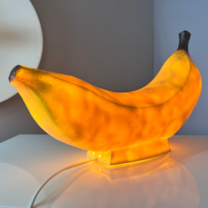 Tischlampe Popart Banane von Heico 70er West Germany