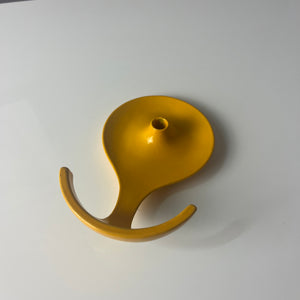 Wandhaken gelb Metall