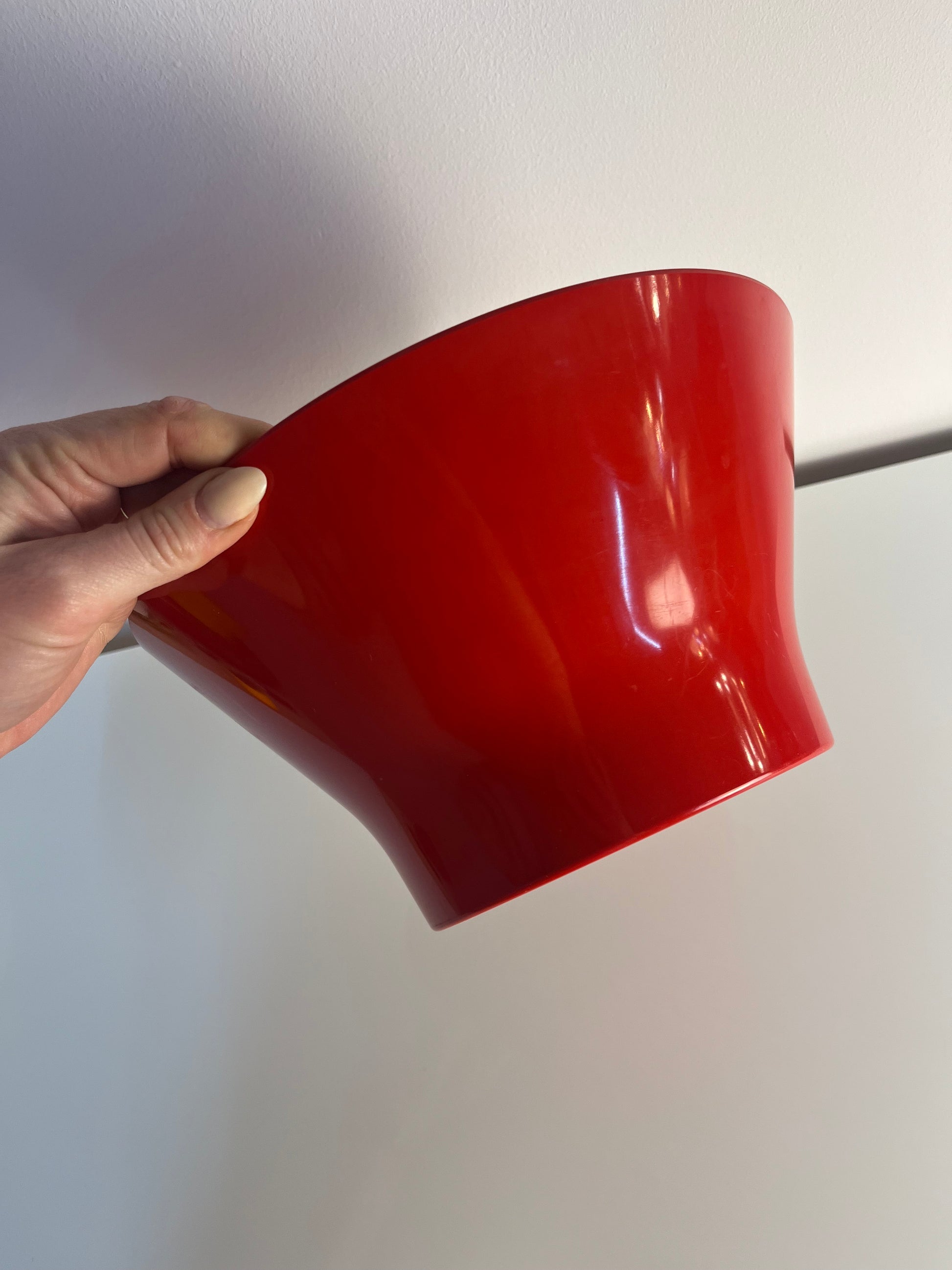 Schüssel groß rot von Henning Koppel für Ørskov Design