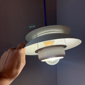 Lamellenlampe weiß aus Dänemark