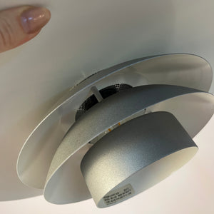 Lamellenlampe Modell DE-LUX grau von Design Light
