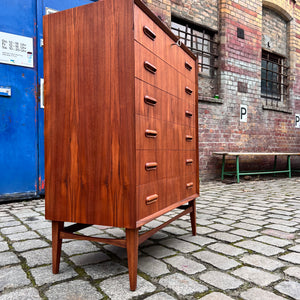 Kommode Teak mit Schloss aus Dänemark