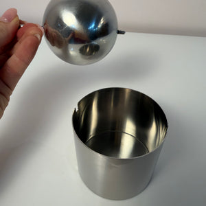 Aschenbecher Edelstahl von Arne Jacobsen für Stelton