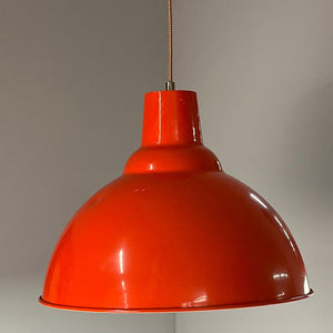 Hängelampe orange/rot aus Dänemark