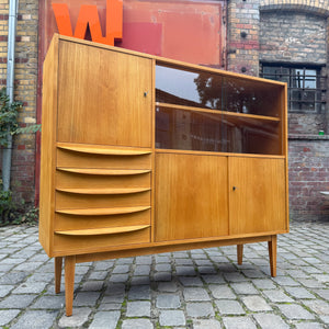 Highboard Typ 602/G Esche von Franz Ehrlich für Hellerau