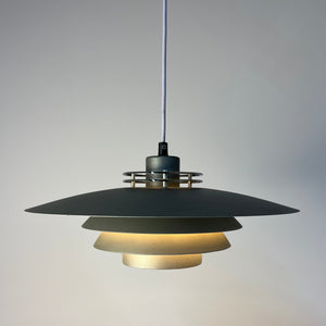 Lamellenlampe Modell DE-LUX grau von Design Light