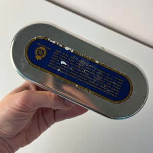 Tabak-Dose Edition 1997 schwarz blau Metall
