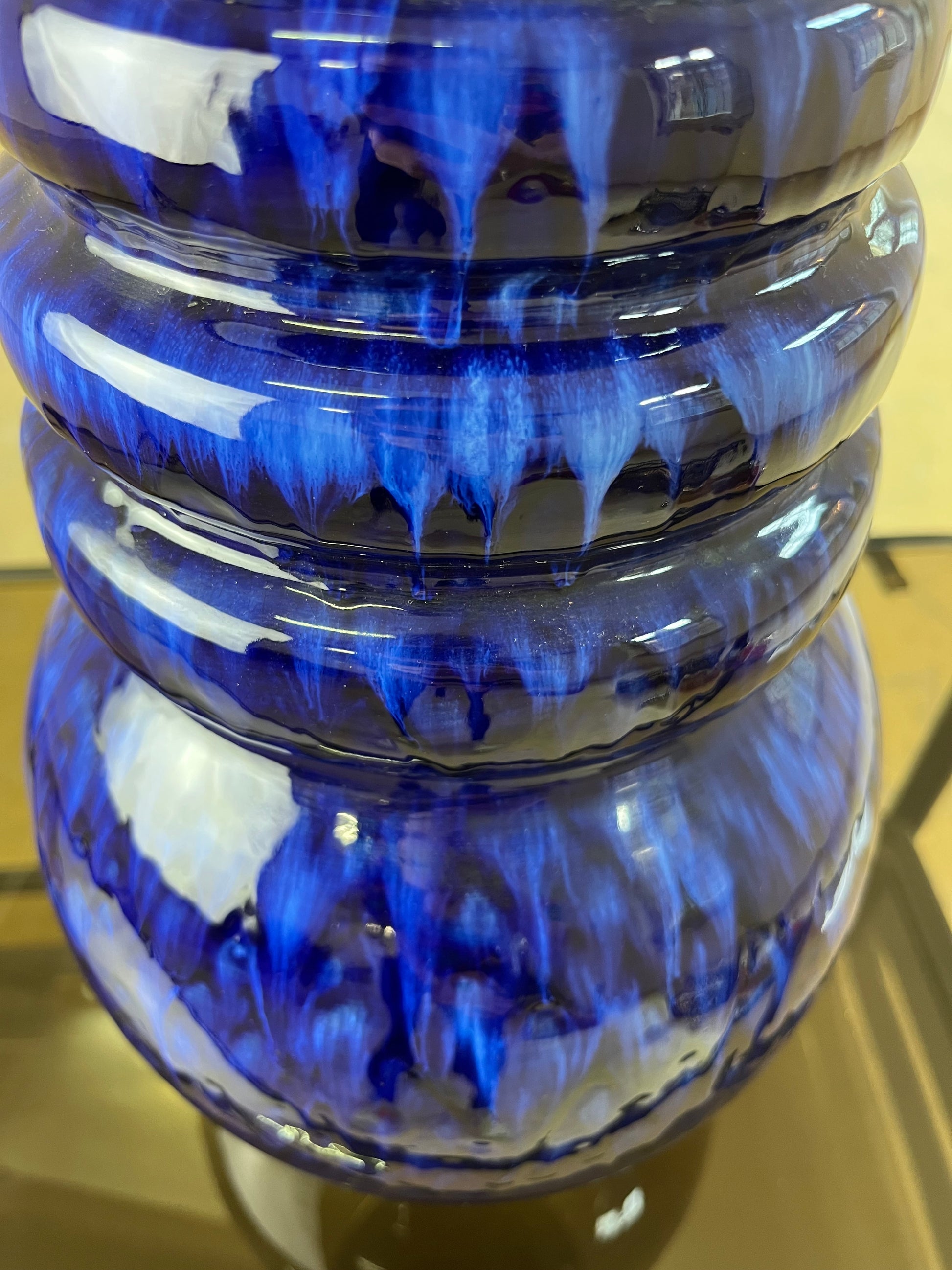 Vase 269-40 blau verlaufend von Scheurich