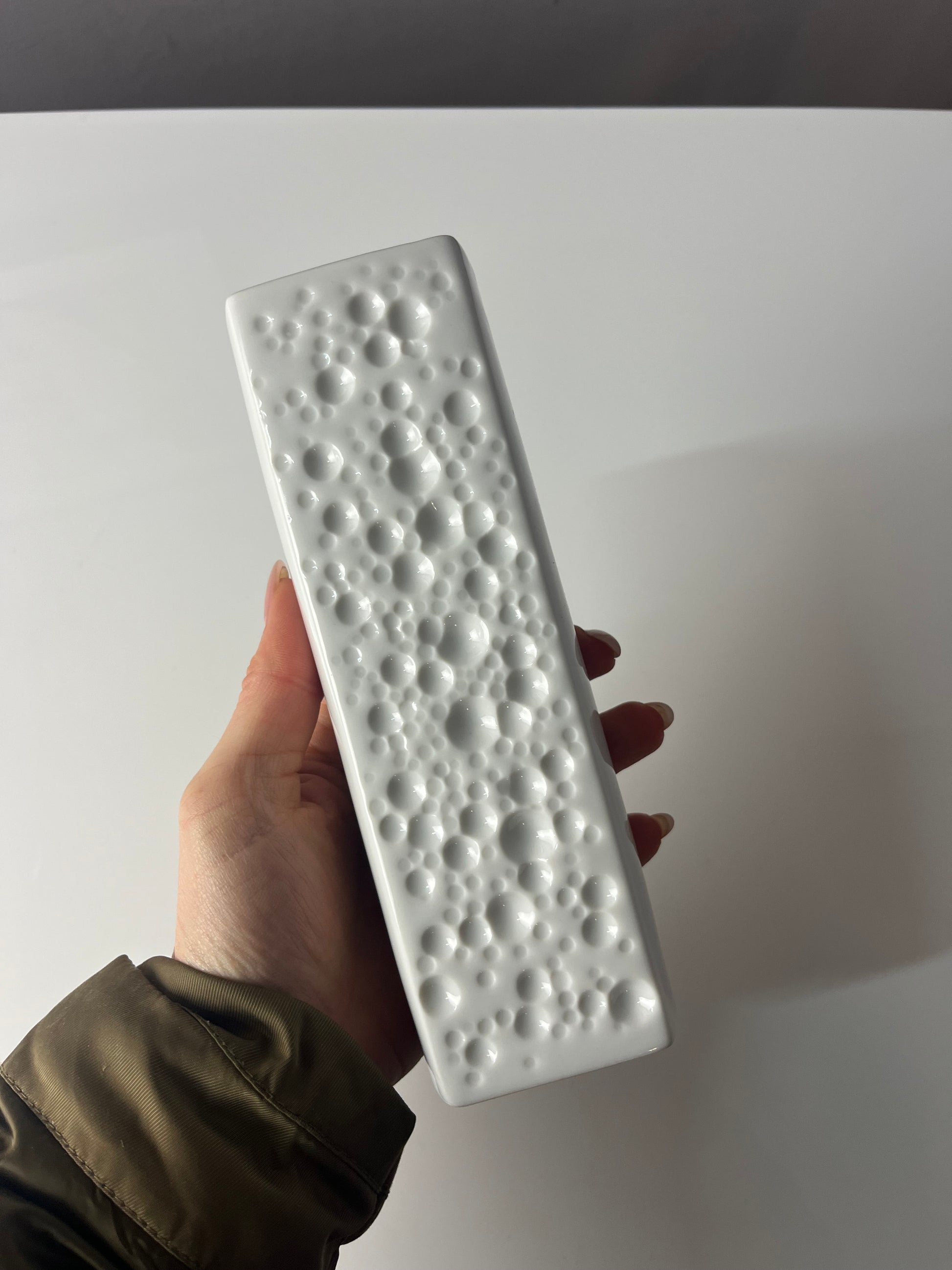 Vase weiß Porzellan von Winterling