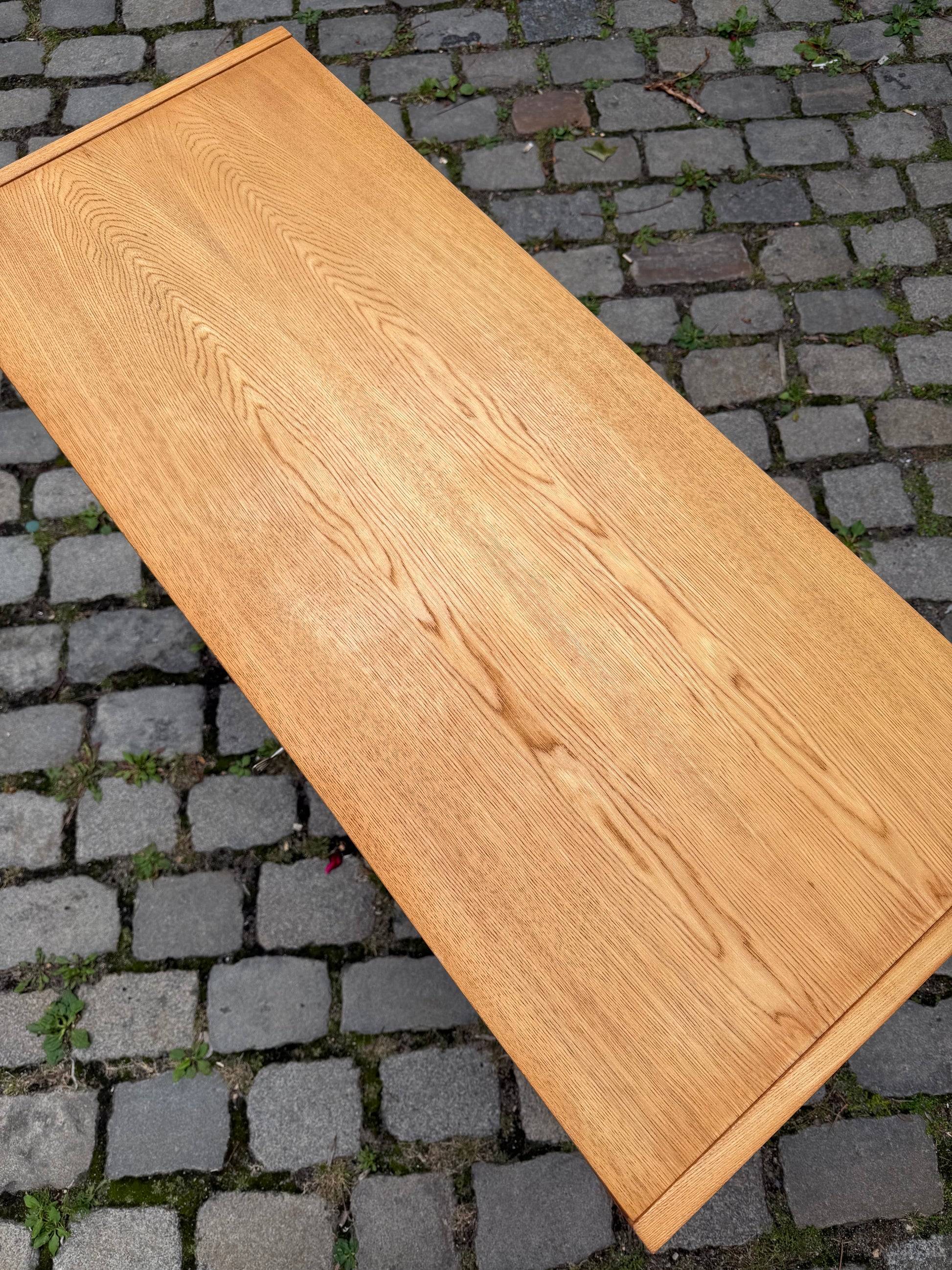Kommode Typ 602/A Esche mit Schranktüren von Franz Ehrlich für Hellerau