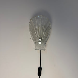 Wandlampe Muschel Glas von Sölken