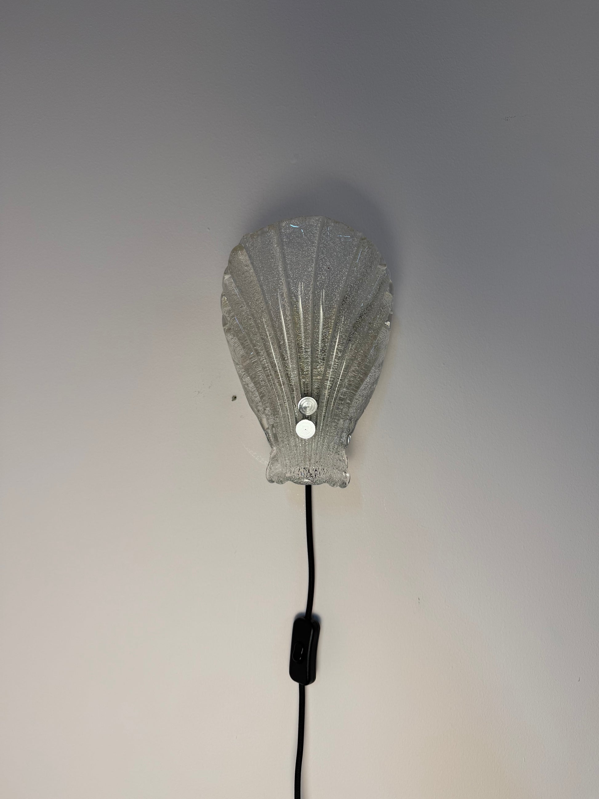 Wandlampe Muschel Glas von Sölken