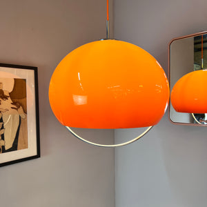 Hängelampe orange Kunststoff von Guzzini