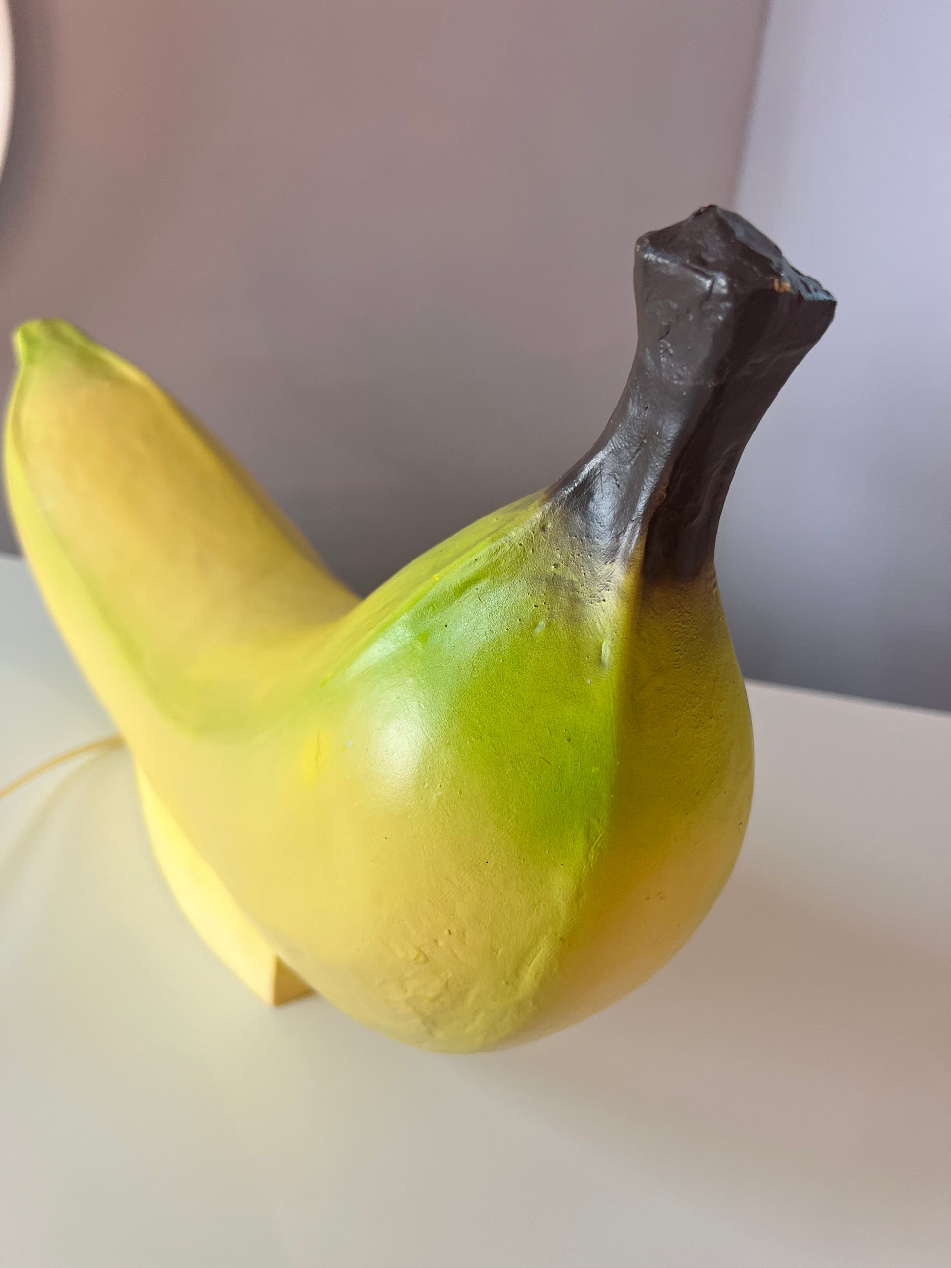 Tischlampe Popart Banane von Heico 70er West Germany
