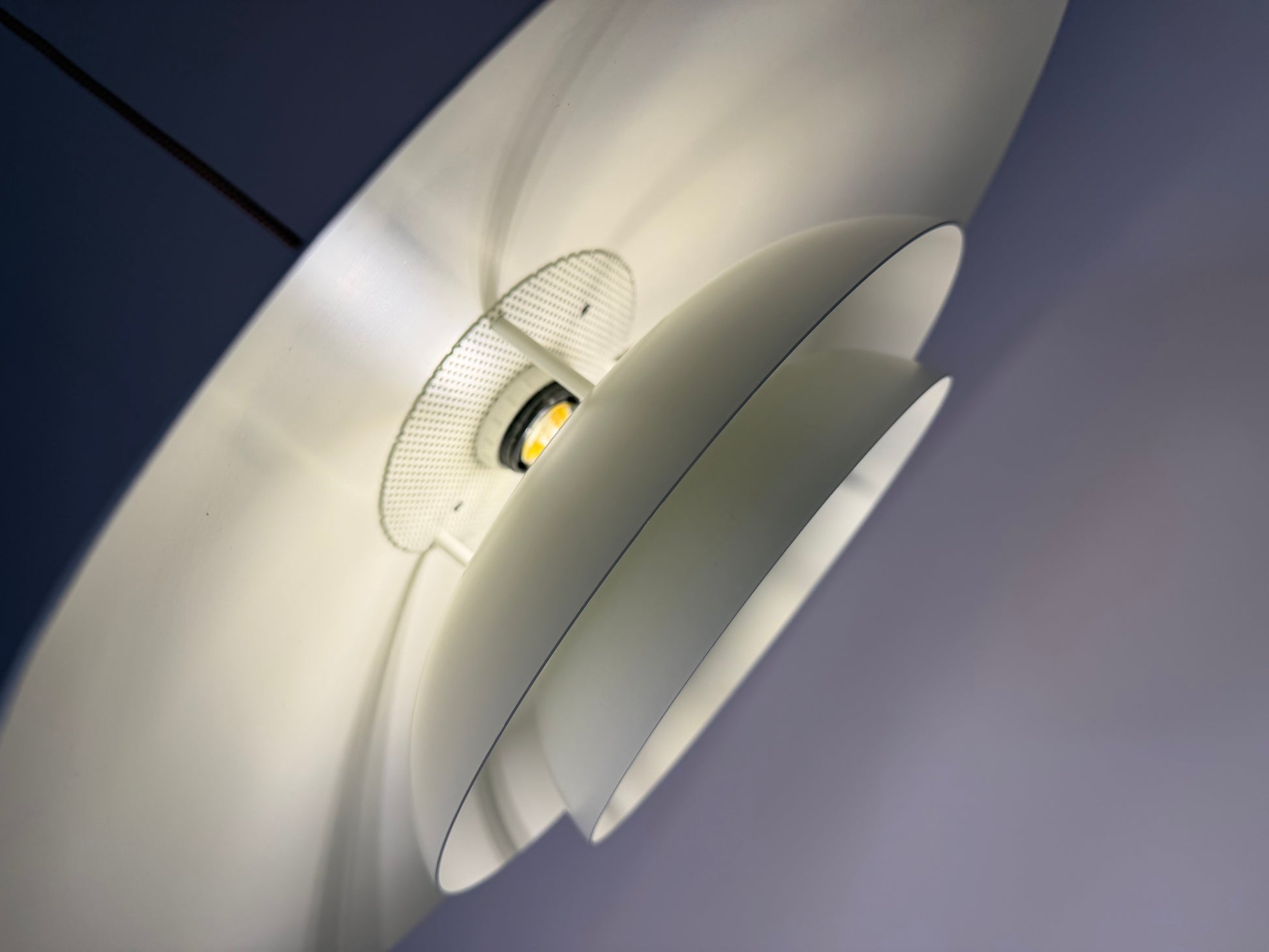 Lamellenlampe 350-H weiß von JEKA