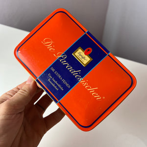 Metalldose rot blau von Leysieffer