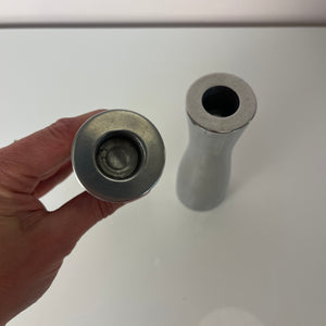 Set: 2x Kerzenständer GÖTA Aluminium von Erika Pekkari für IKEA
