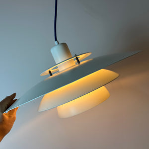 Lamellenlampe weiß aus Dänemark