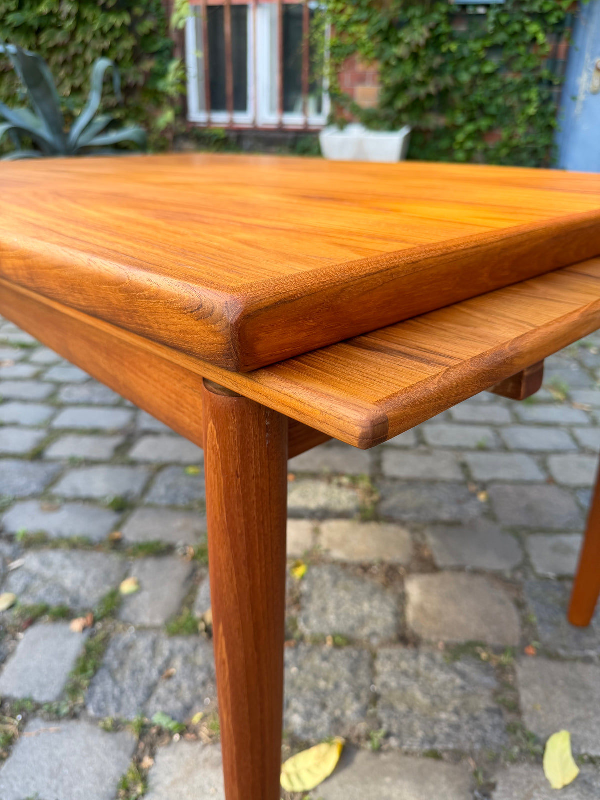 Ausziehbarer Esstisch Teak von Grete Jalk für Glostrup